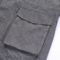 Men′s Melange Grey Padded Waterproof Hoodie Body Warm Jacket