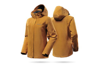 Lady′s Waterproof Detachable Hood Long Sleeve Body Warm Jacket