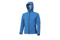 Men′s Dull Stretchable Hoodie Royal Blue Waterproof Jacket