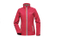 Lady′s Softshell Windbreaker Waterproof Jacket with Two-Colored Zipper