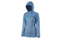 Lady′s Waterproof Light Blue Hoodie Long Sleeve Lightweight Jacket