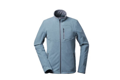 Men′s Melange Fleece Windbreaker Jacket